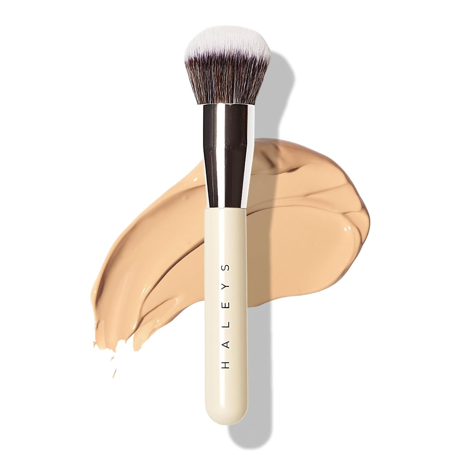 Kabuki Foundation Brush with Soft Bristles - Vegan, Cruelty Free